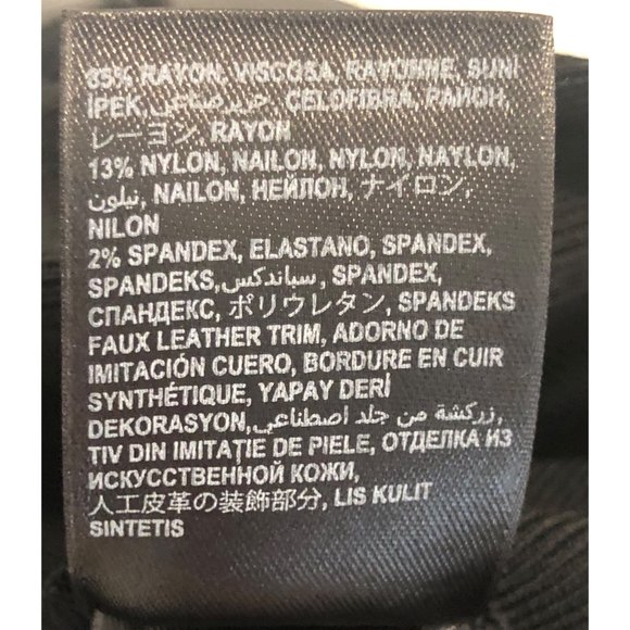 bebe Strapless Black Peplum Mini Bandage Dress - S - Picture 6 of 7